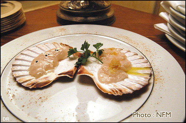 Recette Coquille Saint-Jacques marinee