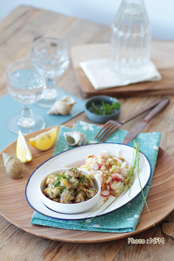 Recette Bulot salade printanière