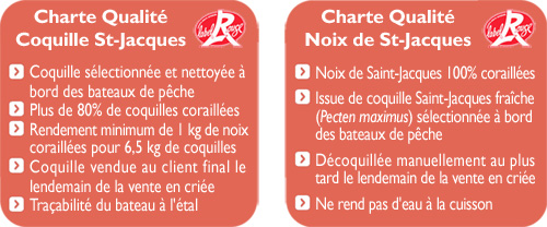Charte Coquille Saint-Jacques Label Rouge