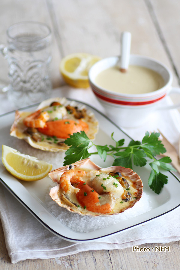 Recette Coquille Saint-Jacques à la dieppoise