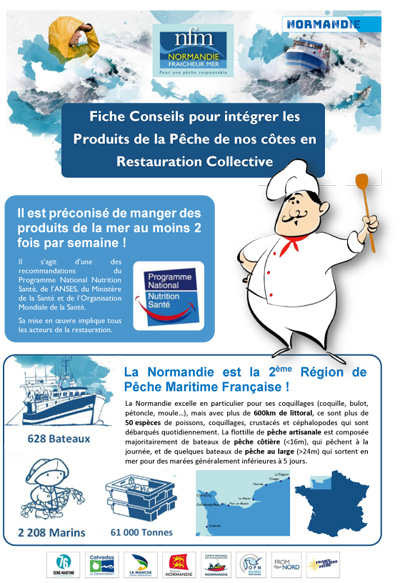Fiche Conseils - Intégration des Produits de la pêche locale en Resto collective