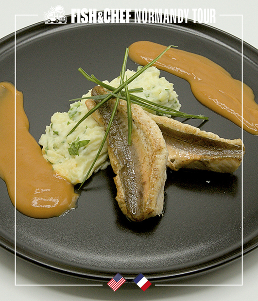 Recette Filet de grondin sauce américane