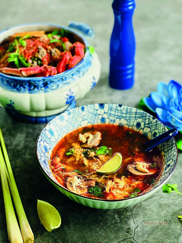 Recette Araignée de mer façon Tom Yum Soup