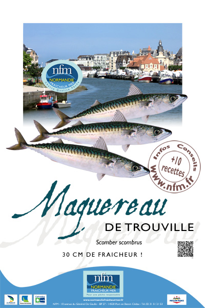 Maquereau Trouville Affiche