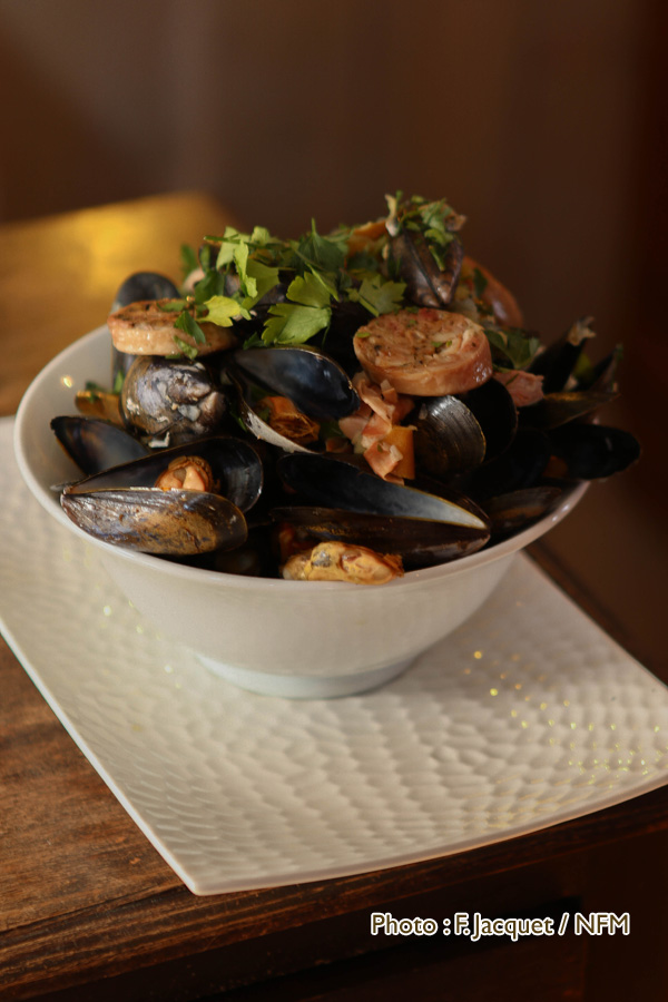 Recette Moules façon bocage à l'andouille de Vire