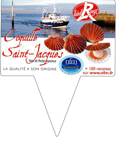 Noix Saint Jacques Normandie Label Rouge Pique-Prix