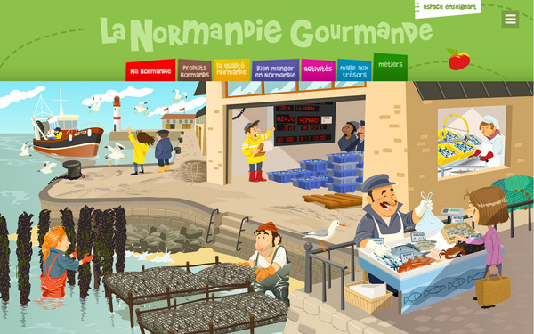 Normandie Gourmande - Métiers