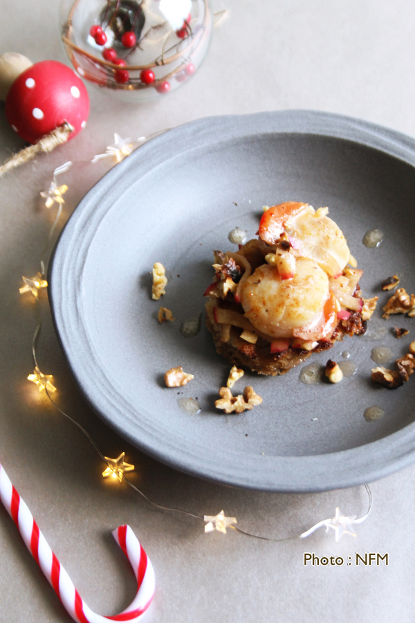 Recette de Noix de coquilles Saint-Jacques de Normandie sur leur 31