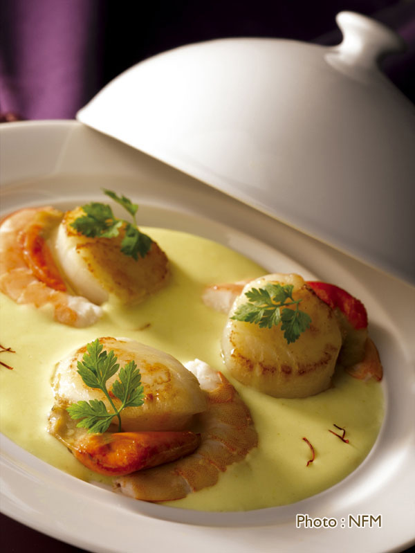 Recette Coquille Saint-Jacques veloute