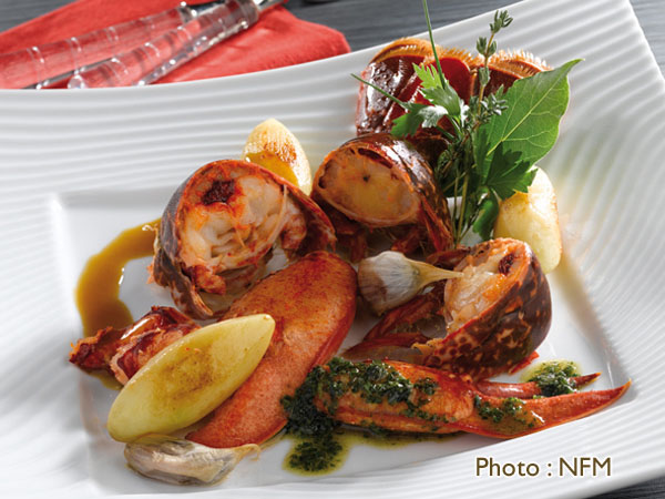 Recette Homard meuniere pommes de terre