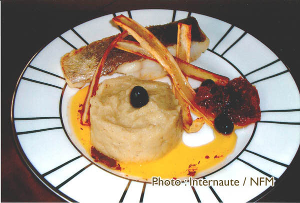 Recette Lieu puree topinambour salsifis