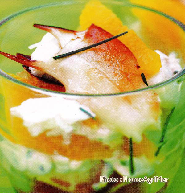 Recette Tourteau verrine