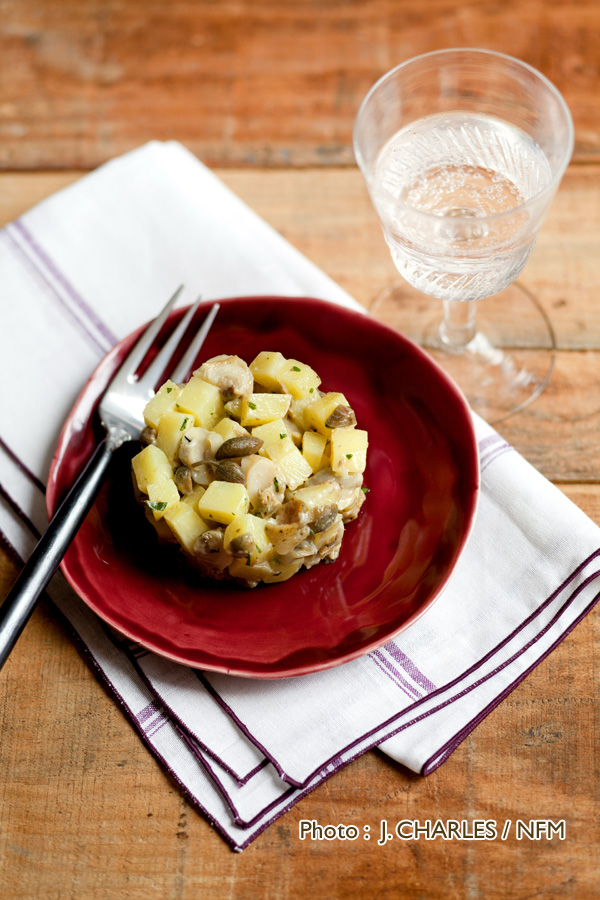 Recette Bulots en rémoulade aux rattes et aux capres