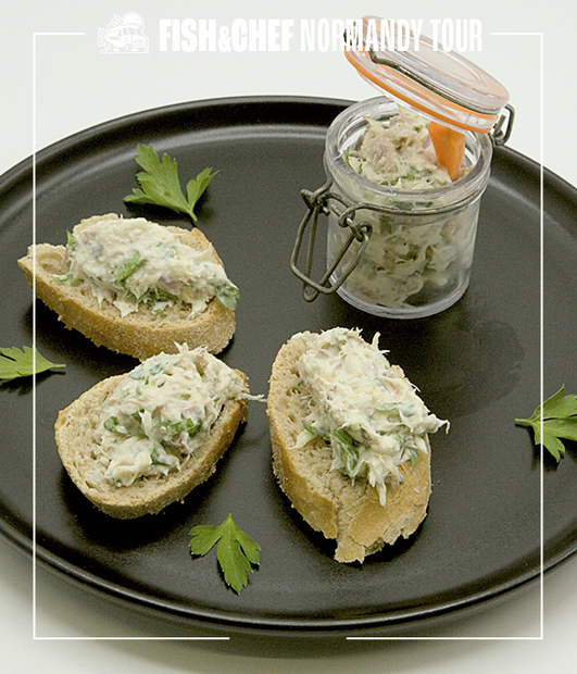 Recette Rillettes de Maquereau au poiré