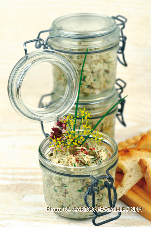 Recette Raie rillettes