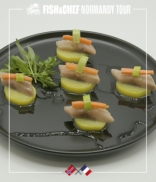 Recette Salade de harengs nouveaux