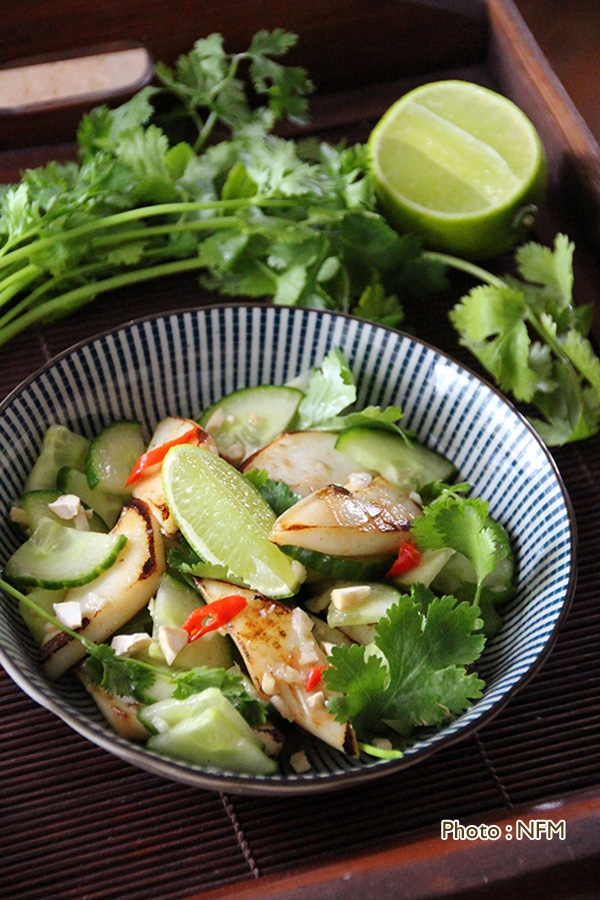 Salade de seiches façon thaïe