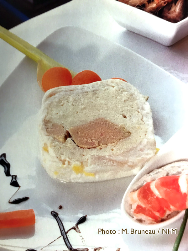 Recette Plie en terrine au foie gras