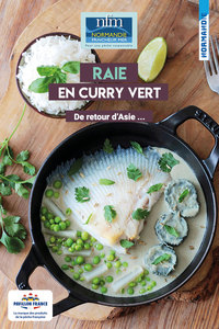 Recette Raie Curry vert